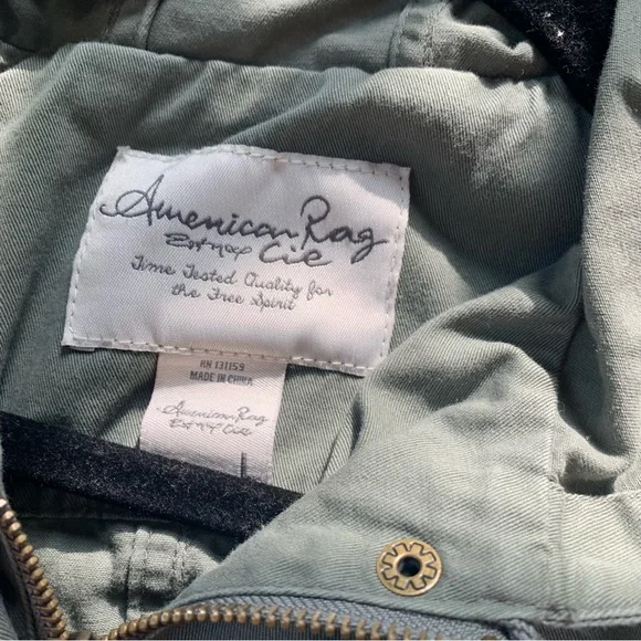 Light weight army green fall jacket - Picture 13 of 13